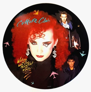 Culture Club–Waking Up With The House On Fire-Picture Disc- LP Virgin VP2330 - Picture 1 of 4