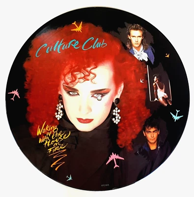 Culture Club–Waking Up With The House On Fire-Picture Disc- LP Virgin VP2330 - Image 1 of 4