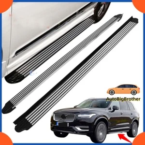 Fits for Volvo XC90 2015-2023 Fixed Running Board Side Steps Pedals Nerf Bar - Imagen 1 de 13