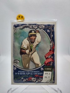 2023 Topps Allen & Ginter - Spotless Spans #SS-28 Rickey Henderson