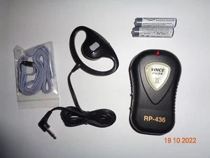 INTEK RP-436 RICEVITORE CERCAPERSONE PMR/LPD UHF FM 433/446 MHZ - Foto 1 di 4