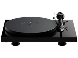 PRO-JECT DEBUT EVO 2 GIRADISCHI BLACK HIGH GLOSS NUOVO - Picture 1 of 1