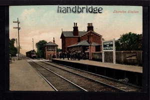 Thornton, estación de tren para Cleveleys - postal impresa en color - Imagen 1 de 2