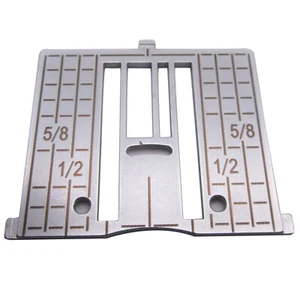 Placa de aguja Zig Zag marcas en pulgadas PARA Viking Designer I,II,SE, Platinum 730,750 - Imagen 1 de 3