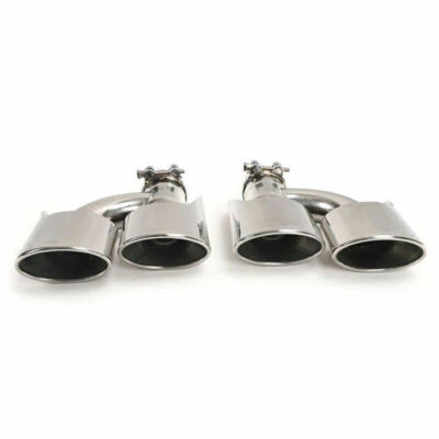 Tubo silenciador de escape para Mercedes Benz W164 ML63 ML350 ML400 ML500 2007-2014 Foto 1 de 4