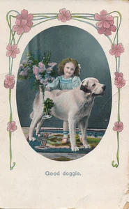 PC55076 Good Doggie. 1910 - Picture 1 of 2