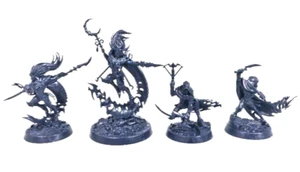 The Shadeborn Warband y cartas de mazo Warhammer Daughters of Khaine Nethermaze - Imagen 1 de 4