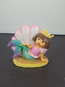 Dora The Explorer Meerjungfrau Kuchen Topper 2007 Viacom International reparaturbedürftig - Bild 1 von 9