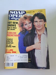 Soap Opera Digest February 1, 1983 With Address Label - Picture 1 of 6