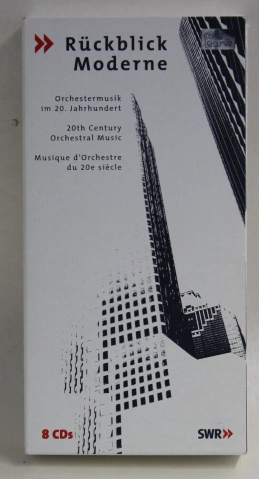 CD / Rückblick Moderne / 8 CDs + Begleitbuch / SWR / Klassik - Bild 1 von 3