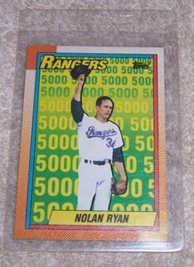 1990 Topps Nolan Ryan Rangers Baseball Card - Picture 1 of 2