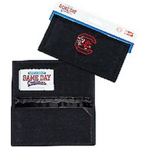 South Carolina Gamecocks Nylon Checkbook Cover [NEW] Ladies Womens Check Wallet Cover