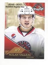 Nolan Valleau 2016-17 Rockford IceHogs