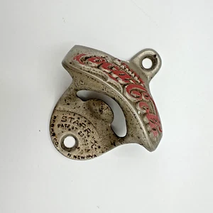 Drink Coca-Cola USA Vtg 3 x 3.25" Wall Bottle Openr STARR "X" Brown Co N News VA - Picture 1 of 14