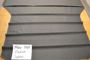 1966 66 1967 67 1968 68 FORD FALCON BLACK SEDAN HEADLINER USA MADE TOP QUALITY - Picture 1 of 3