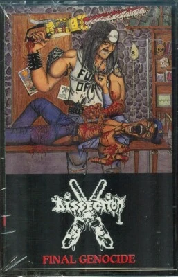 DISSECTION Final Genocide Tape Canadian Metal OOP 1988  - Image 1 of 3