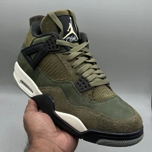 Air Jordan 4 Retro SE Craft Men Size 8.5  "Medium Olive" 2023 FB9927-200 - Bild 1 von 12