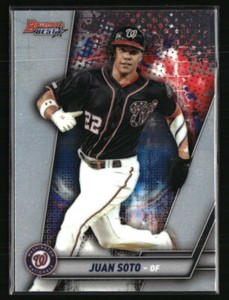Juan Soto 2019 Bowman's Best #59  Baseball Card