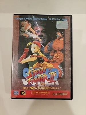 SUPER STREET FIGHTER II 2  SEGA Mega Drive / GENESIS - English Manual - Image 1 of 4