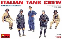 ITALIAN TANK CREW 5 FIG. WWII 1/35 MINIART 35093