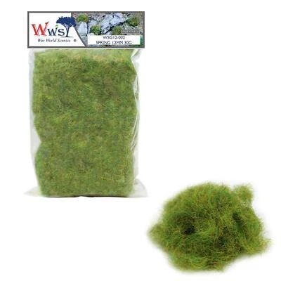 WWS 12mm Spring Static Grass | DIFFERENT SIZES | WSG12 | Model Scenery Material - Image 1 of 4