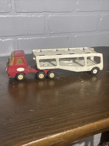 Vintage Tonka 9" Car Hauler (55010) Truck and Trailer. - Picture 1 of 18