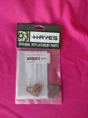 Hayes El Camino Green Disc Brake Pads Foto 1 de 4