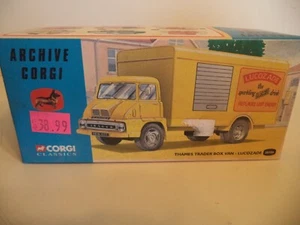 Corgi 30306, Archive series Thames Trader Box Van-LUCOZADE. Die Cast. 1:50 NEW ! - Picture 1 of 10