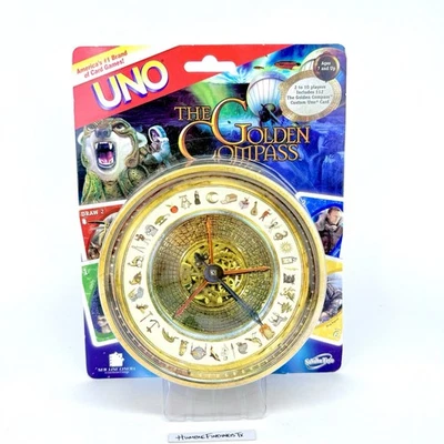 NEW The Golden Compass UNO Card Game in Alethiometer Tin 2007 Sealed VTG Y2K - Image 1 of 4