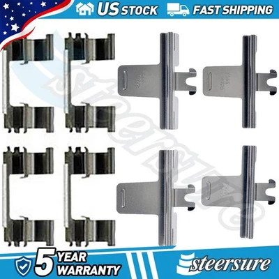 Kit de herrajes de freno de disco delantero trasero para Chevrolet Spark EV 2014-2016 Foto 1 de 4