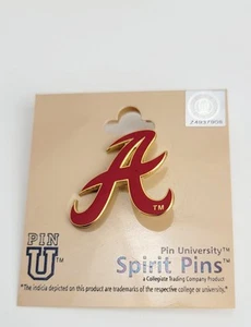Alabama Crimson Tide Spirit Pin Alabama A 1" Tall - Picture 1 of 6