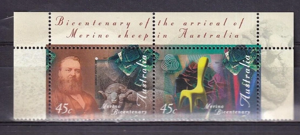 ER04 Australia 1997 Bicentenary of Arrival of Merinos MNH - Image 1 of 1
