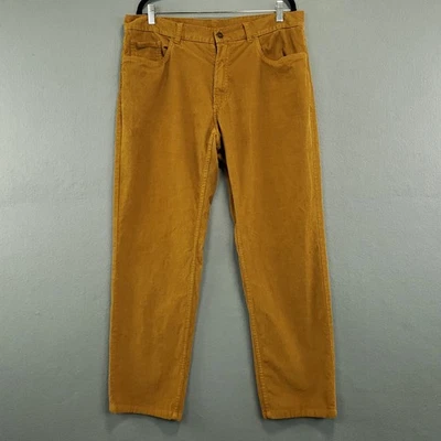 Pantalones de pana Brooks Brothers rojo polar para hombre talla 36 X 30 cinco bolsillos marrón Foto 1 de 4