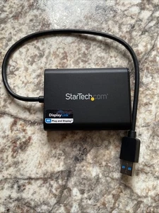 Star Tech USB32DP24K60 USB 3.0 To Dual Display Port Adapter 4k 60HZ - Picture 1 of 3