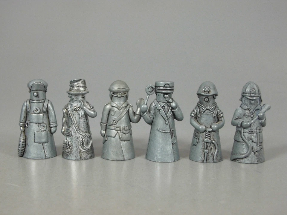 METALL: Fingerhut Miniaturen Berufe D 1987 - Komplettsatz Eisen - Bild 1 von 1