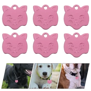 10 Pcs Haustiermarke Katzen-Namensschild Hundeanhänger Für Halsband - Bild 1 von 12