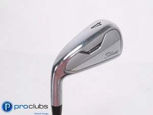 Left Handed Titleist T200 Utility 22* 4 IRON -GD Tour AD DI-85 Stiff Flex 454346 - Picture 1 of 4