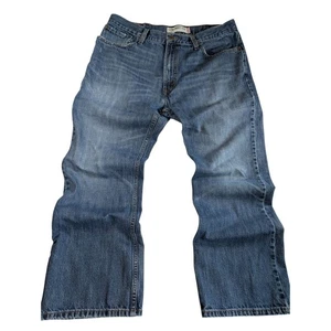 Levi's 527 Jeans Men's Blue Bootcut Denim Medium Wash Worn 38”x30” - Picture 1 of 10
