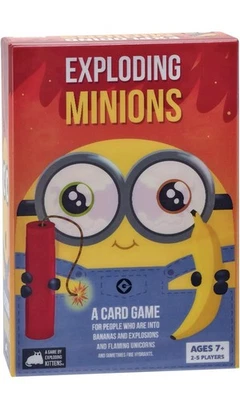 EXPLODING KITTENS STORE Exploding Minions Card Game for Adults, Teens, and Kids. Brand New