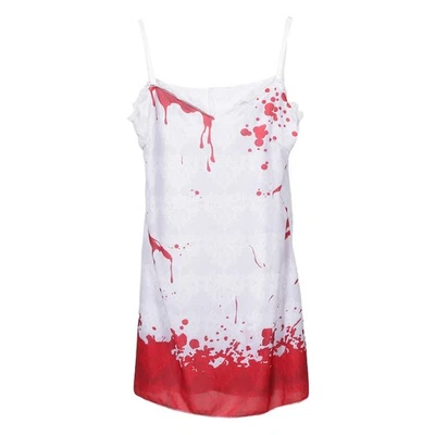 Bloody Dress: Vintage Cemetery Ghost Bride Dress - Spooky Halloween Costume For - Image 1 of 4