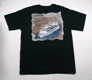 Camiseta Royal Caribbean Brilliance Of The Seas Talla L Negra - Imagen 1 de 8