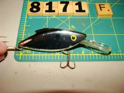V8171 F BILL LEWIS RARE DIVING LIP VERSION RAT L TRAP  FISHING LURE - Image 1 of 4