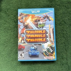 Tank! Tank! Tank! (Nintendo Wii U, 2012) Complete In Box, Tested