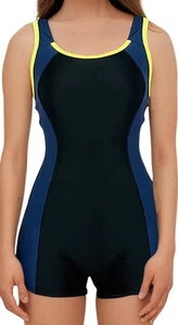 Sport Bademode/Einteiler/Racerback/abnehmbare Polsterung/Jungen Short/UFP 50+/Gr. S - Bild 1 von 6