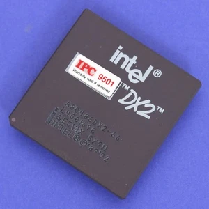 Intel 486 DX2 66Mhz CPU Processor SX911 A80486DX2-66 486DX2 66 - Picture 1 of 3