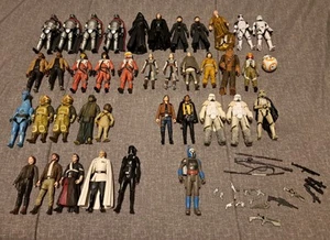 Star Wars Force Awakens, Last Jedi, Solo, Rogue One 3.75 Figure Lot Of 39 - Picture 1 of 1