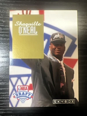 1992-93 Skybox Shaquille O'Neal Draft Pick RC Rookie #DP1 - Image 1 of 2