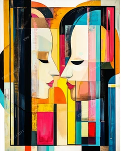 8x10 Kunstdruck Fine Art Dekor Modern Artwork von Erik Elliott buntes Bild - Bild 1 von 2