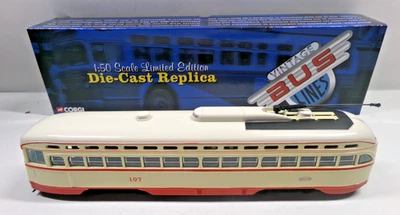 Corgi 1:50 DSR Detroit PCC street car in original box (lot C-4) - Image 1 of 4