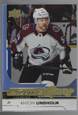 2017-18 Upper Deck Young Guns Silver Foil Anton Lindholm #456 Rookie RC - Image 1 of 2